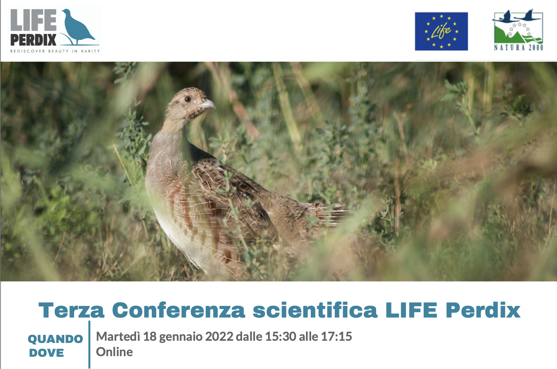 Terza Conferenza scientifica LIFE Perdix